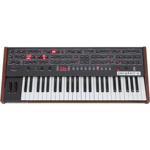 Sequential Prophet 6 - Analoge synthesizer - Zwart