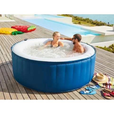 Opblaasbare Jacuzzi, spa , 180cm, 4 personen, ingebouwde pomp, inflator, filter, zeildoek en afstandsbediening - hottubs -
