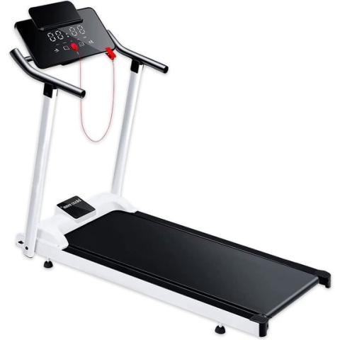 Luxari - Elektrische Loopband - 10 km max - 12 pre-set programma's & 3 verschillende modes - Tablet/Telefoon houder - Inklapbaar - LED display - Treadmill - Hometrainer - Thuis trainen