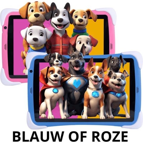 Balou ChildTab XL - kindertablet vanaf 3 jaar - 10.1 inch - Snelste op de markt - blauw - 64GB opslag en 4GB werkgeheugen!