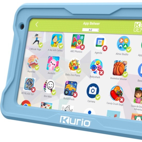 Kurio kindertablet - 7 inch tablet - Veilig online - Ouderlijk toezicht - YouTube kids - appbeheer - Android 13 GO-