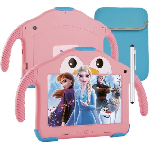 Vulpes Goods® Kids - Kindertablet - Tablet Kinderen - 7 inch - 32 GB - Vanaf 3 jaar - Kids Proof & Ouderlijk toezicht - 7 inch - 32 GB - Incl. Touchscreen Pen & Beschermhoes