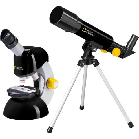National Geographic Telescoop- en Microscoopset met Smartphone Adapter