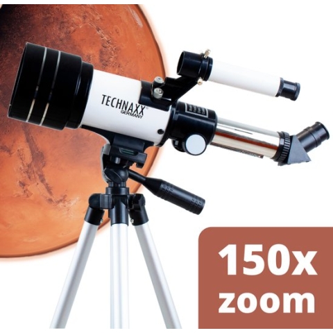 Technaxx Telescoop 70/300 voor landschaps- en hemelobservatie