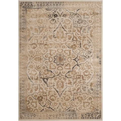 Safavieh Traditioneel Geweven Binnenvloerkleed, Vintage Collectie, VTG175, in Creme, 160 X 229 cm