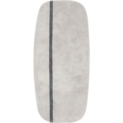 Normann Copenhagen Oona vloerkleed grijs 200x90
