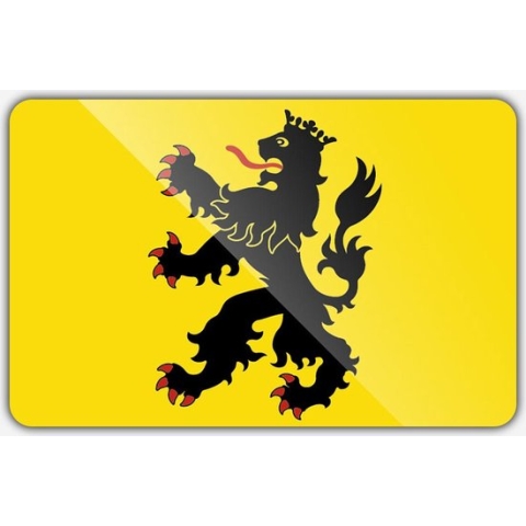 Vlag gemeente Hulst - 150 x 225 cm - Polyester