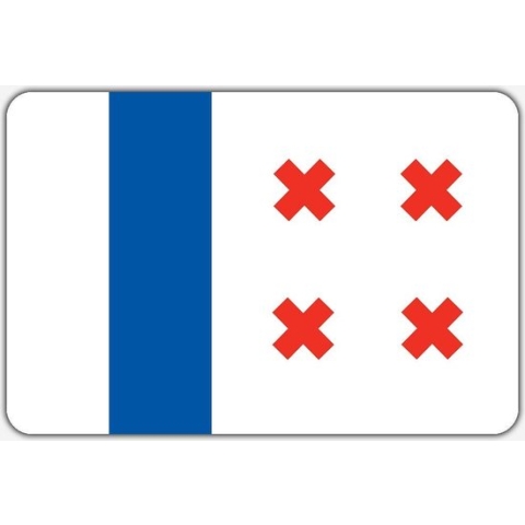 Vlag Geervliet - 150 x 225 cm - Polyester
