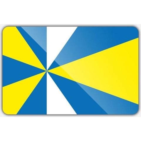Vlag gemeente Koggenland - 150 x 225 cm - Polyester