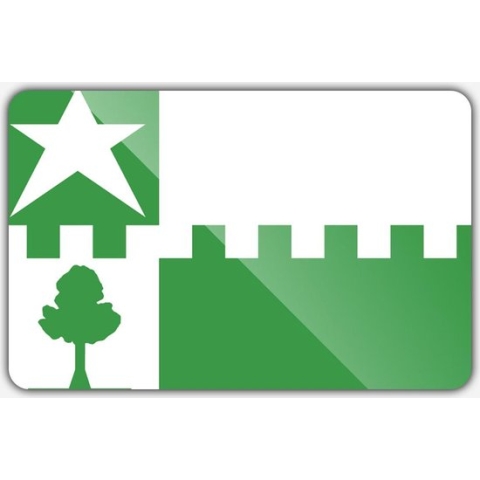 Vlag gemeente Stede Broec - 150 x 225 cm - Polyester
