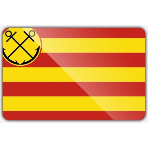 Vlag gemeente Den Helder - 150 x 225 cm - Polyester