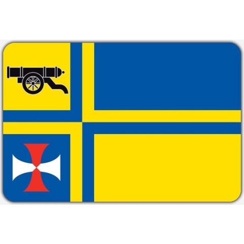 Vlag Vlagtwedde - 150 x 225 cm - Polyester
