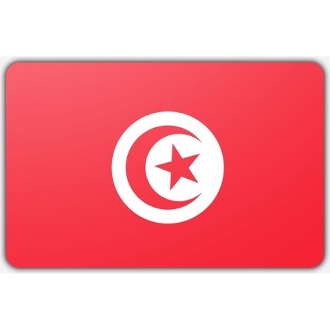 Vlag Tunesië - 150 x 225 cm - Polyester
