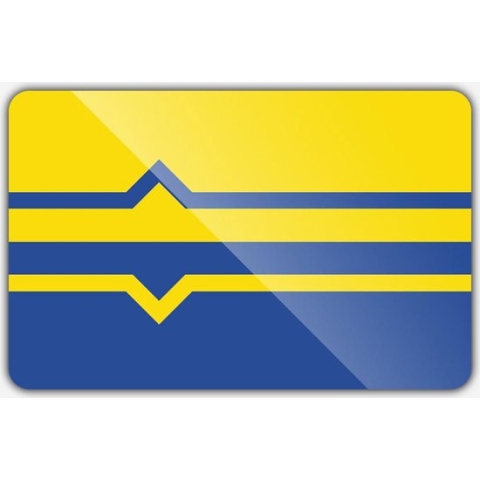 Vlag gemeente Lochem - 150 x 225 cm - Polyester