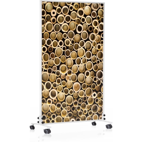 Infrarood verwarmingspaneel vrijstaand | Infrarood verwarming verplaatsbaar met afbeelding Stand 03 | 800W | |Inoverhome B.V.
