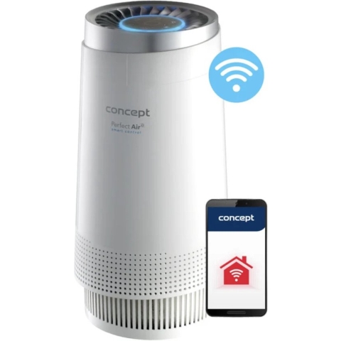 Concept CA1010 luchtreiniger - Perfect Air Smart -  20 m² \ 32 dB - Wit