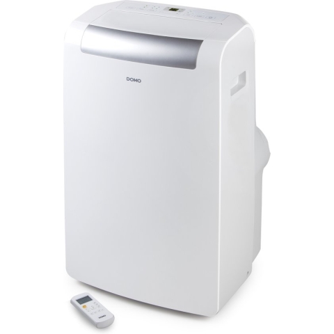 Domo DO360A - Mobiele Airco - Afstandsbediening - Timer - 10.000 BTU - 46m2 - Wit/Zwart