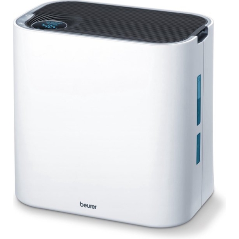 Beurer LR 330 Comfort 2-in-1 Luchtreiniger + Luchtbevochtiger - 3x Filter: voorfilter + EPA E10 filter + actief koolfilter - Tot 35 m2 - 3 Standen - Timer - Verlicht display - Stil - 3 Jaar garantie