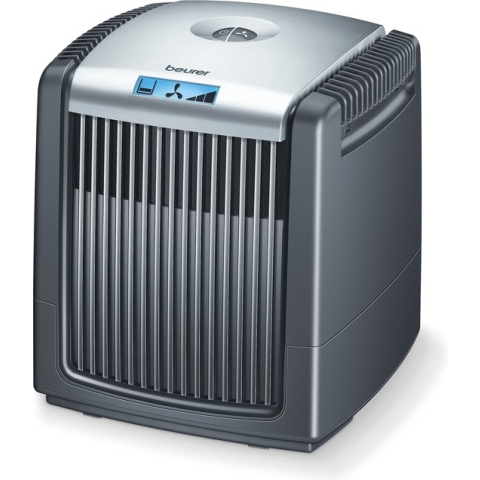 Beurer LW 230 Luchtbevochtiger – Luchtreiniger - 2-in-1 - Luchtwasser – Tot 40 m2 – 3 Standen – LCD display - Vaatwasser bestendig – Energiezuinig – 3 Jaar garantie - Zwart