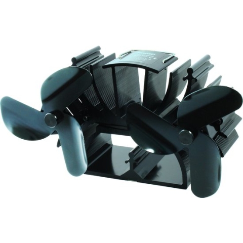 Ecosavers Stove Fan Twin |Ventilator voor houtkachel | Wekt eigen energie op met Peltier module