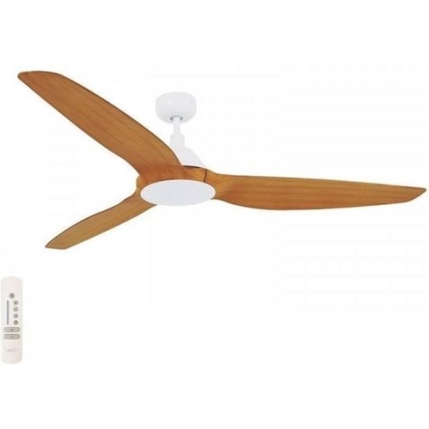 Plafondventilator Airfusion Type A White & Teak 152cm