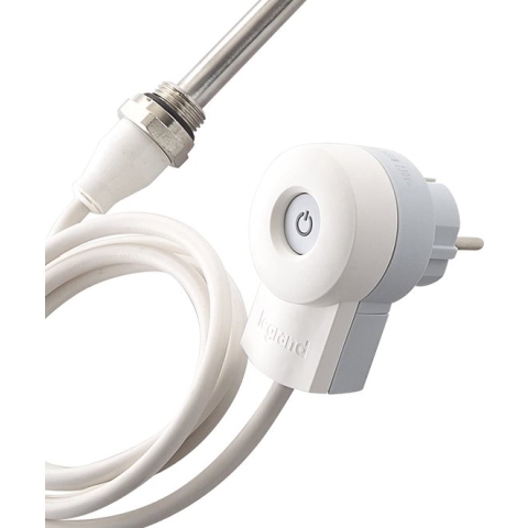 Schulte elektrisch verwarmingselement – TYPE 2 – 900 WATT - voor Schulte designradiator als handdoekdroger – met aan en uit schakelaar - art. 7060900