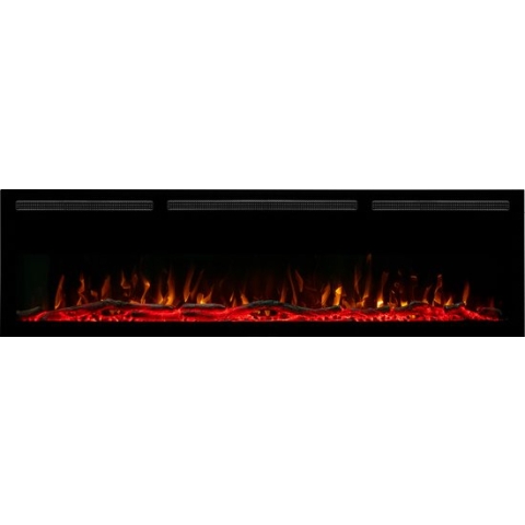 EVIQ - Elektrische Sfeerhaard - Openhaard - Wandhaard - Smartline PRO (128x43x15)