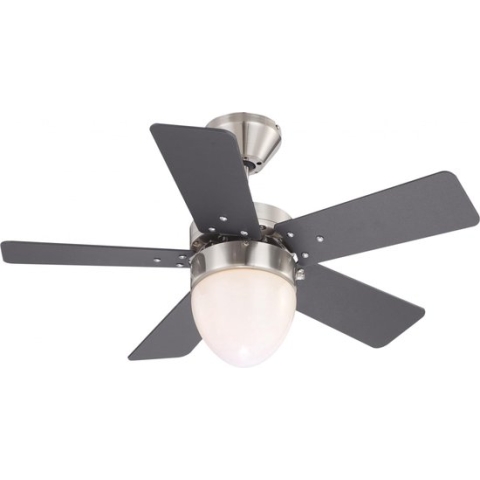 Ventilator Globo Marva - Incl. verlichting en voorzien van trekkoord
