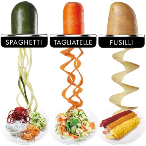 Magimix - Spiral Expert Spiraalsnijder - Spaghetti - Tagliatelle - Fusilli - Foodprocessor accessoire