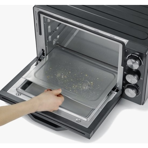 Severin TO 2070 - Vrijstaande oven - Zwart