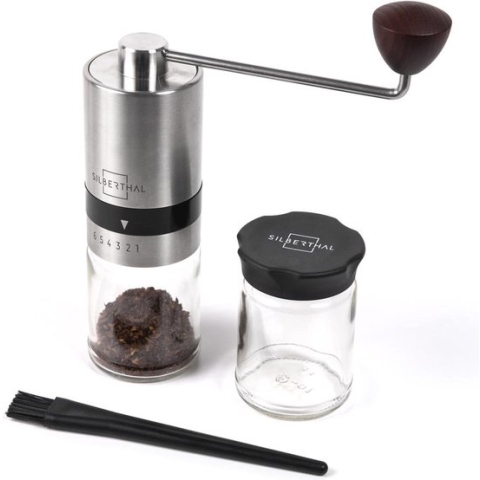 Koffiemolen - Handmatig - RVS