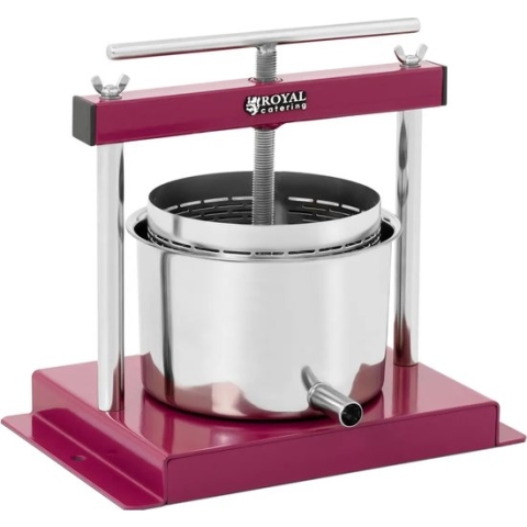 Royal Catering Fruitpers - roestvrij staal -3 L - incl. opvangpot met uitloop