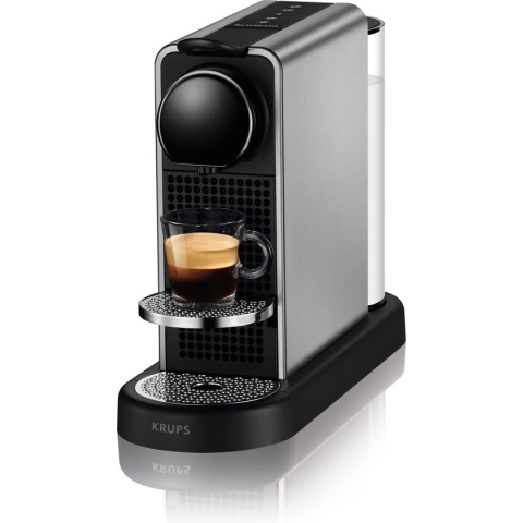 Krups Nespresso Citiz Platinum XN610T - Koffiecupmachine - Titan