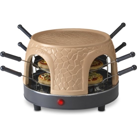 Gastronoma Pizza Oven - 18310018 - Voor 8 personen - Inclusief Bakspatels en Pizzavorm