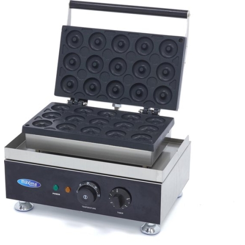 Donutmaker - 15 Mini Donuts - Ø 5 cm - Ingebouwde Timer