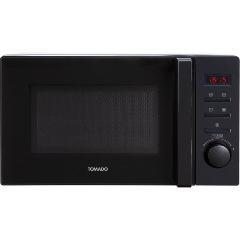 Tomado TMS2002B - Solo magnetron - 20 liter - 5 magnetronstanden - Binnenverlichting - Matzwart