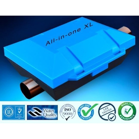 Alpine waterontharder magneet - All-in-one XL - Antikalk Magneet voor koper en kunststof leidingen - Antikalksysteem - Energie besparen - Gas besparen - Magnetische waterontharder - 4000 pro Sq 6Fz