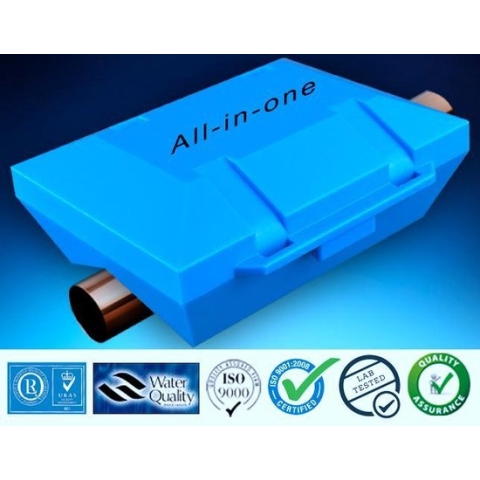 Alpine® hét waterontharder alternatief All-in-one voor Koper leidingen - Antikalk magneet - Energie besparen - Antikalksysteem