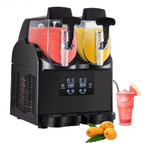Happyment Slush Puppy Machine - Slush Puppy - Slush Machine - Slush Maker - Slush Machine - Slush Puppy Maker - Drankdispenser - Twee Dubbele Tank - 5L