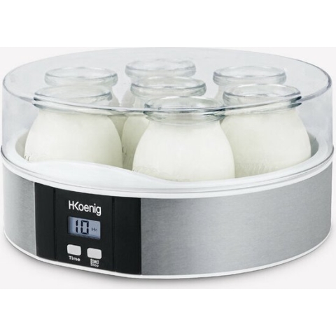 H. Koenig ELY70 - Yoghurtmaker - 7 potjes
