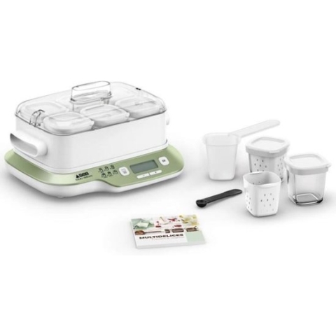 SEB Yoghurtmaker 6 potten, 6 programma's waarvan 1 express-modus, Zelfgemaakte yoghurts en desserts, Gemakkelijk te gebruiken, Made in France YG660A11