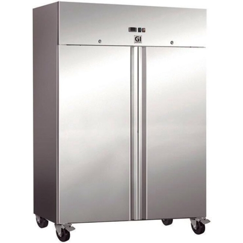 Gastro-Inox RVS Vriezer 1200 Liter, Geforceerd Gekoeld, Gastro-Inox 201.015