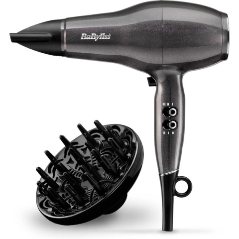 BaByliss ® Platinum Diamond D6490DE - Föhn - 2300W - Super ionisch - Extra lang snoer