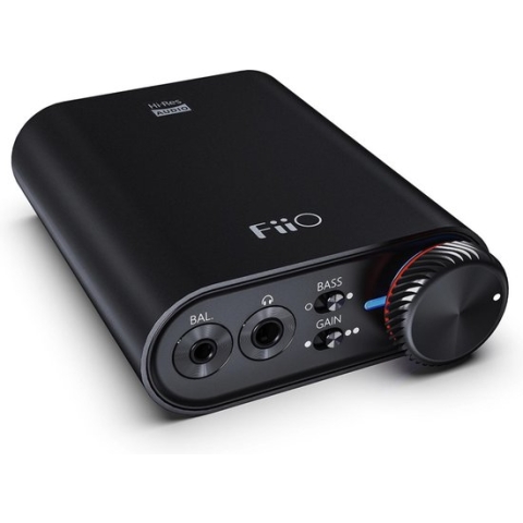FiiO New K3 hoofdtelefoonversterker Zwart
