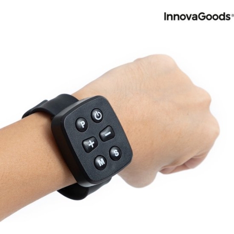 Folding Walking and Running Treadmill with Speakers and Remote Control Wristband Foljog InnovaGoods