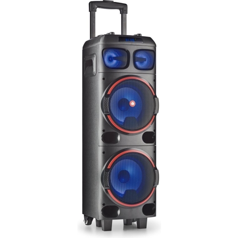 NGS Wild Dub 1 - Bluetooth Speaker - Party Speaker - 300W - Zwart