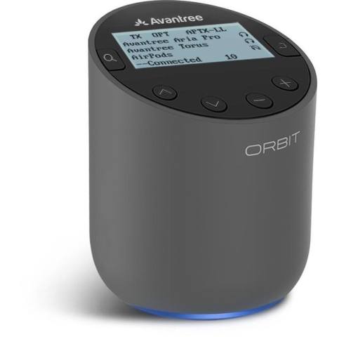 Avantree - Orbit New Bluetooth 5.0 Audio TV Wireless Transmitter w/ LCD Display