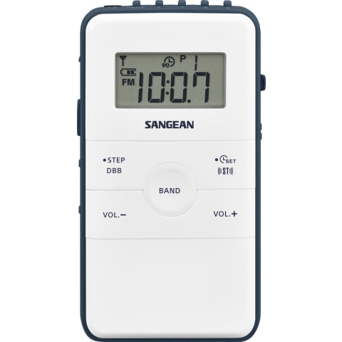 Sangean DT-140 Draagbare Radio - Grijs/Zwart