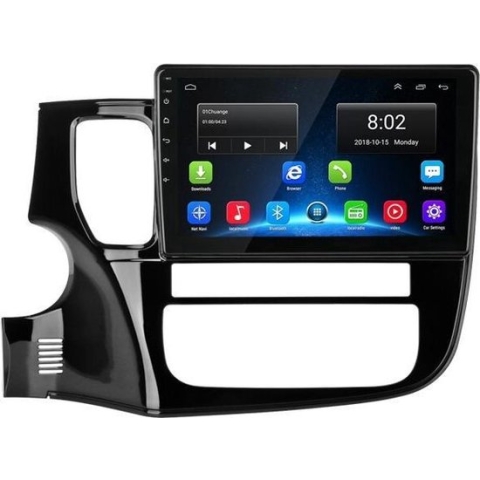 Navigatie radio Mitsubishi Outlander 3 2012-2018, Android, Apple Carplay, Android Auto, 10 inch scherm, GPS, Wifi, Mirror link, Bluetooth