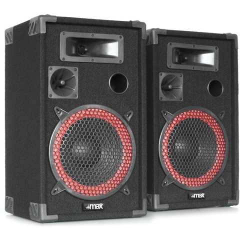Luidsprekerset – MAX XEN3510 luidsprekerset 3-weg met 10” woofers - 700W